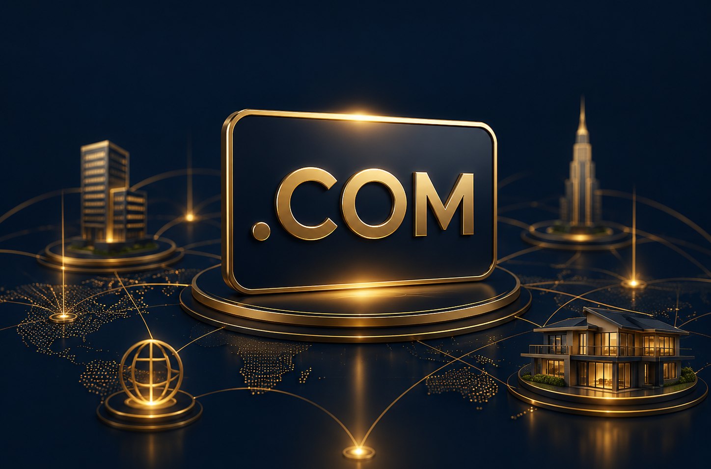 Premium domain name real estate